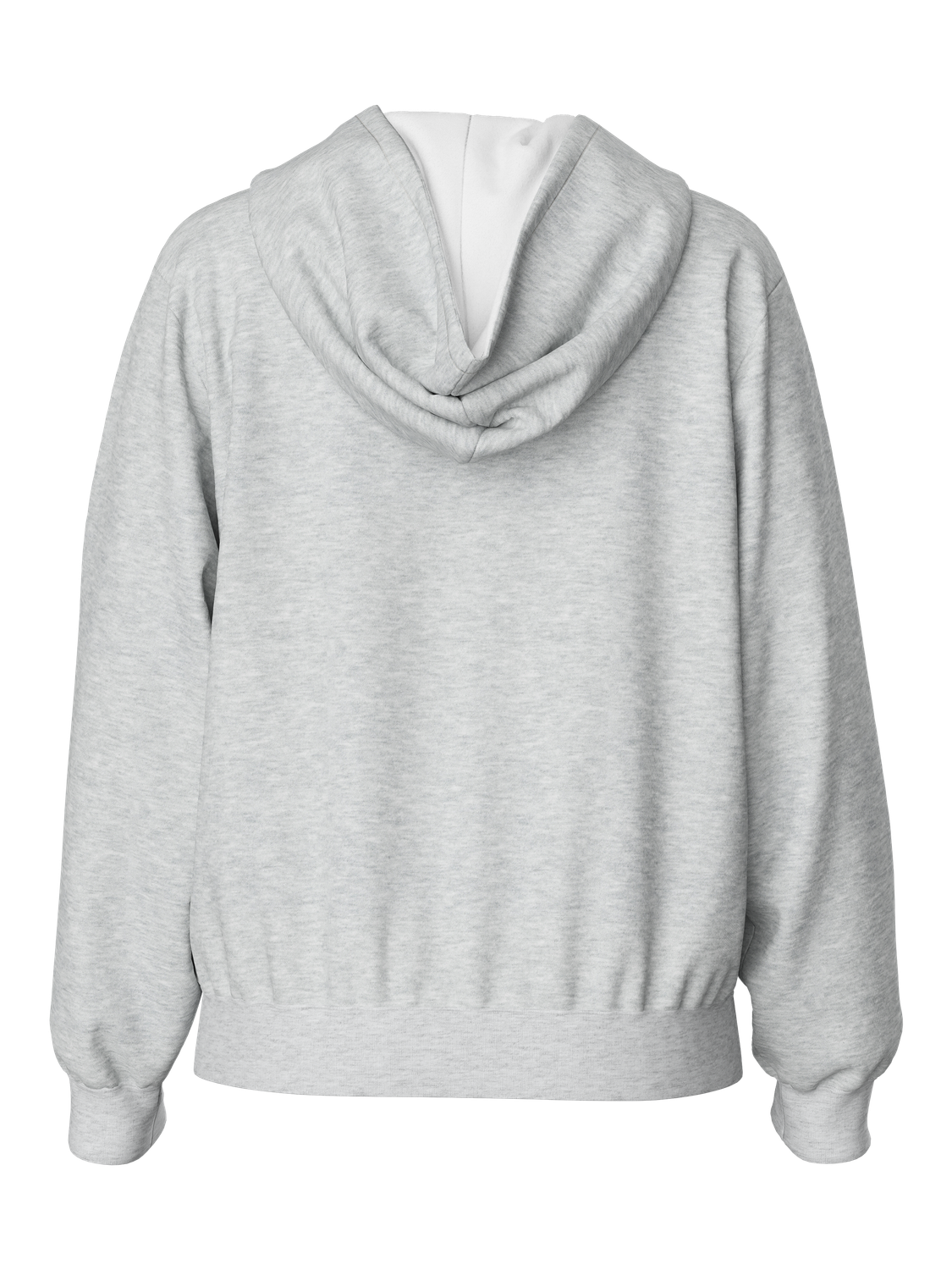 PCCHILLI Sweatshirt Zip - Light Grey Melange